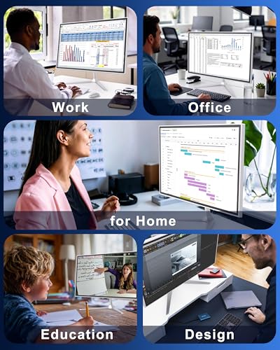Image of 19inch All-in-One Computer Saves Desktop Space Designed for Home&Office Use