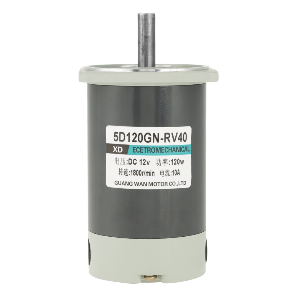 Walfront DC 120 W RV40 przekładnia ślimakowa regulowana prędkość CW/CCW z samozamykającym się (12 V)