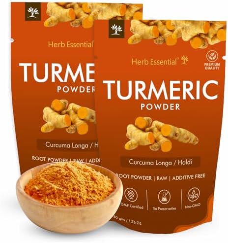 Herb Essential Face Turmeric Powder - 50 Gm (Pack Of 2)