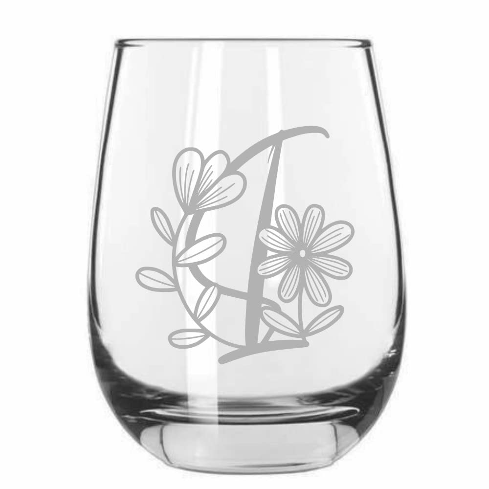 Verre peint et decore a la main vin champagne art de la table