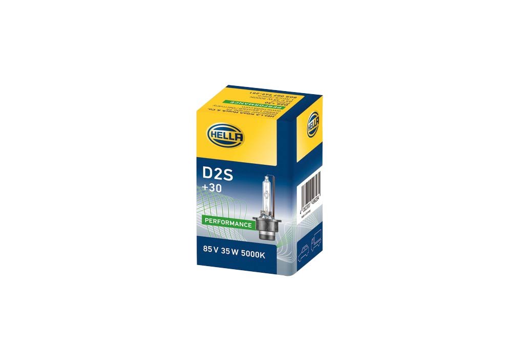 HELLA 8GS 007 949-251 Lámpara - D2S - White light - 24/12V - 35W - 5000K - Tipo de portalámpara: P32d-2/Pk32d-2