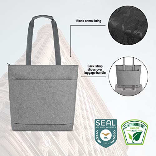 Solo New York Re: bolsa de laptop para loja, cinza, tamanho único