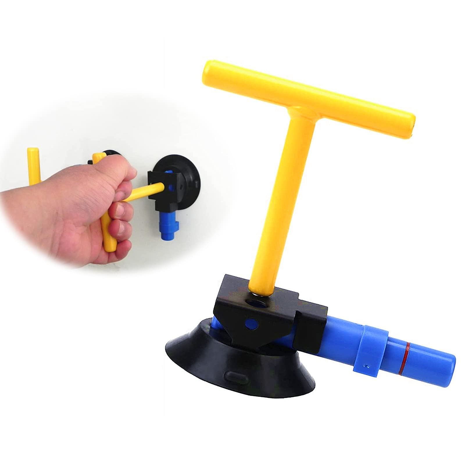 MAKINGTECDent Remover Tool, Paintless Dent Repair Tools, Body Repair Dent Remover Tool Kit, Heavy Duty Car Dent Repair Puller Strong Suction Cup Dent Puller Handle Lifter, for Dent Repair