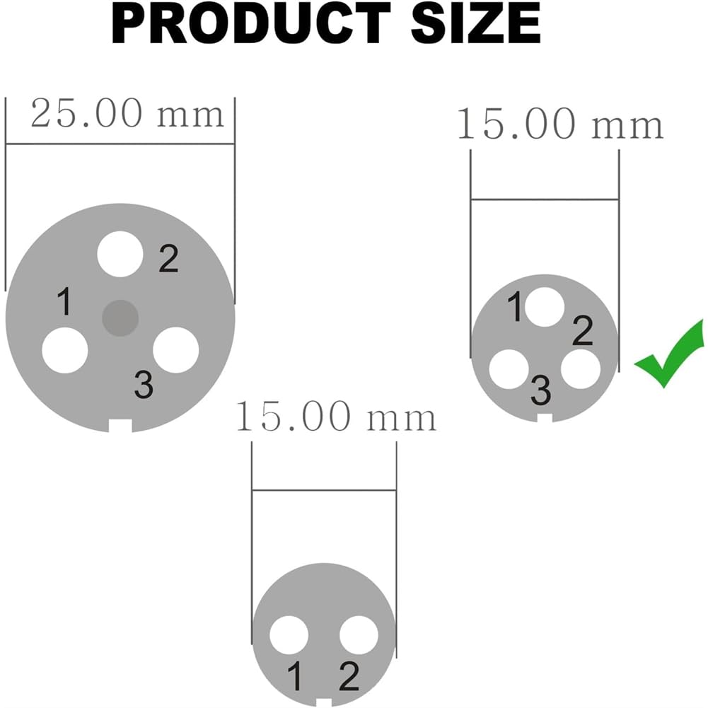 Recipiente de Repuesto para Máquina de Palomitas de Maíz de Aire Caliente, Recipiente Antiadherente con Elemento Calefactor Anular (3 Orificios de 15 Mm)