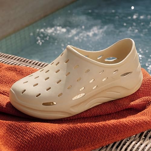 Image of Neeman's Cushers Rainscape Clogs for Men | Water-Friendly Slip-On Clogs | Lightweight Cushioned Comfort | Quick Dry Casual Footwear | Everyday Walking Chappal