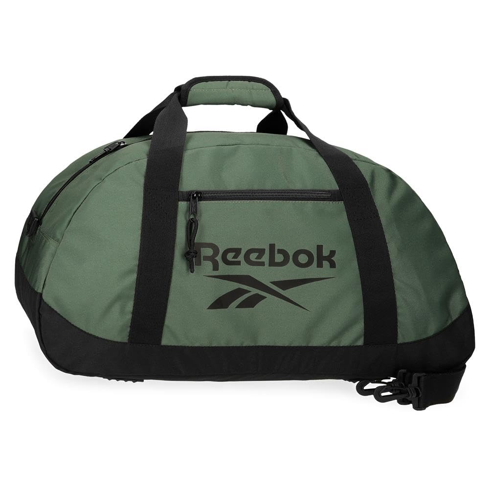 Reebok Darwin Green Travel Bag, 53 x 29 x 25 cm, Polyester, by Joumma Bags