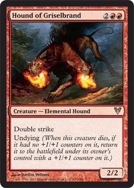 Magic The Gathering - Hound of Griselbrand (141) - Avacyn Restored