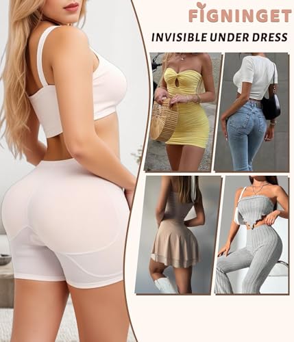 Image of Padded Shapewear Hip Pads Shapewear Tummy Control Butt Enhancer Underwear For Women, Body Shaper Booty Lifter
