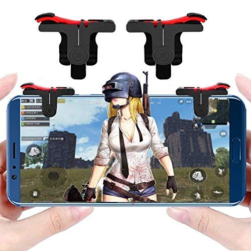PROXN 2 in 1 PUBG Mobile Remote Controller Gamepad Holder Handle Joystick Triggers L1 R1 Shoot Aim Button for iOS and Android Mobiles Gamepad [video game]-image-17
