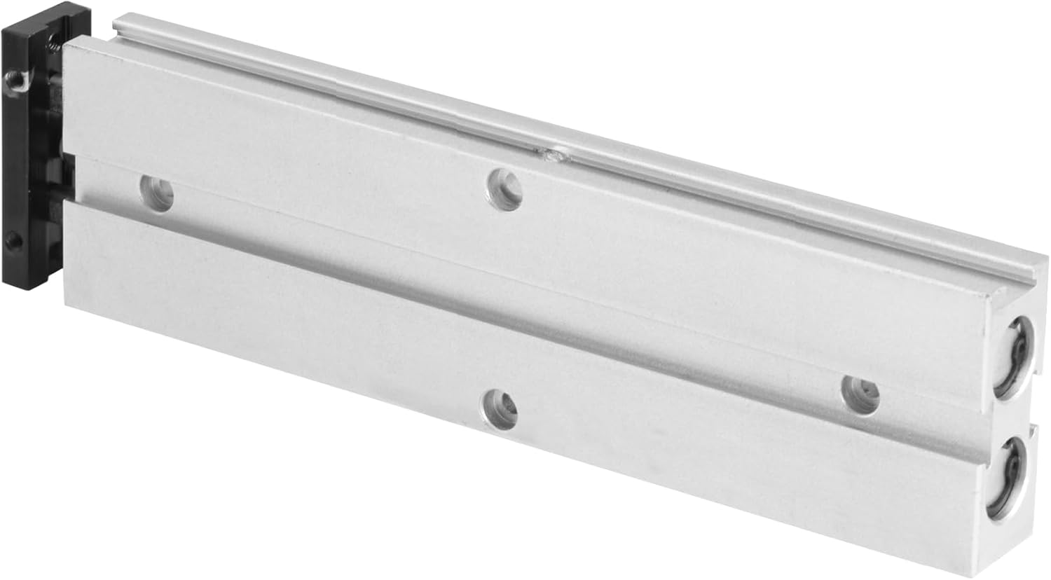 Heschen Double-Acting Pneumatic Air Cylinder, TN10-200, Bore 10mm, Stroke 200mm, Double-Rod Aluminum, with Magnet,for The Automatic Equipment