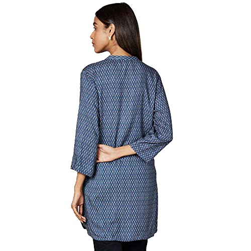 Image of STOP by Shoppers Printed Rayon Round Neck Womens Tunic
