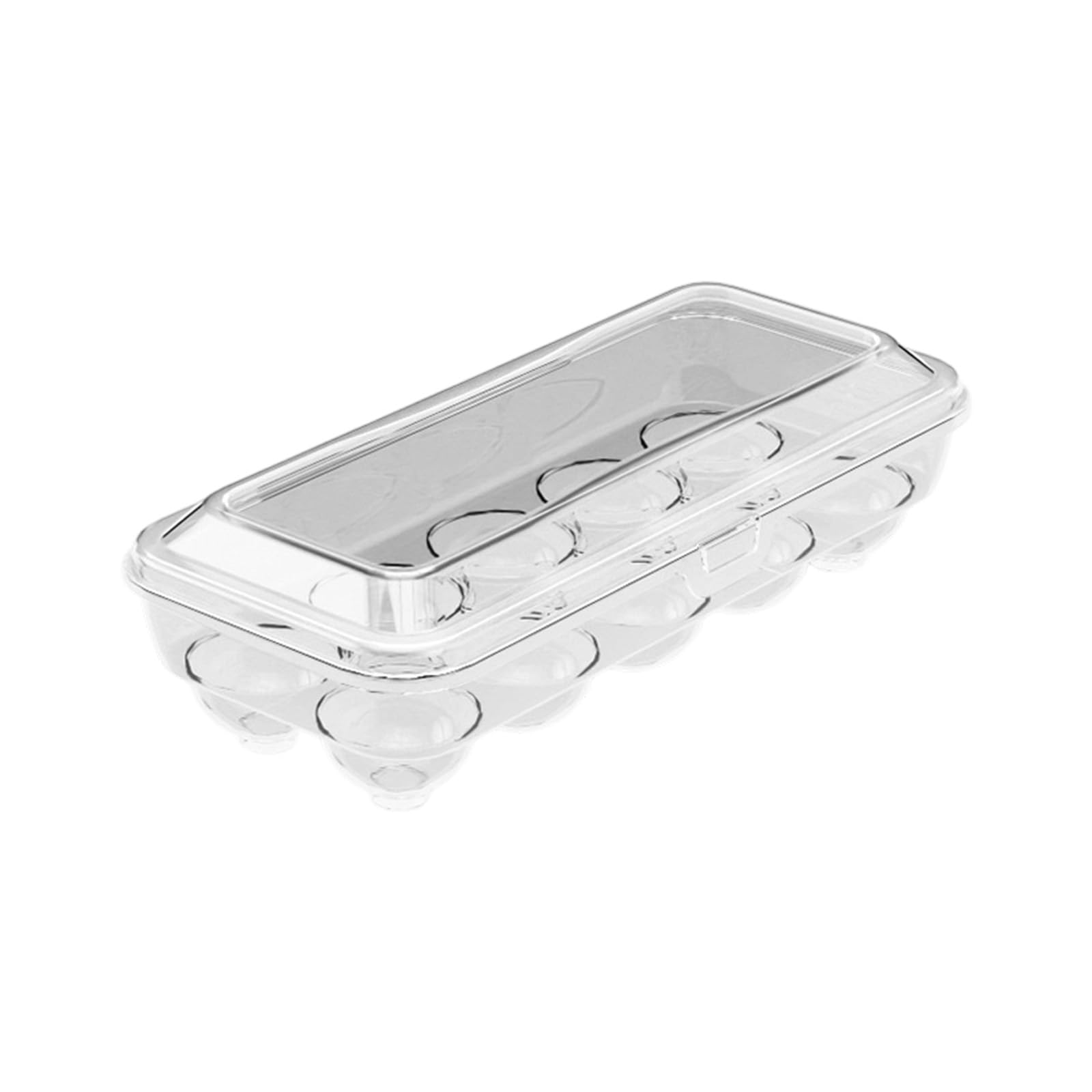 Transparency Eggs Storage Container Kitchen Organizers with 10/15 Compartments Portable Case Clear Oocyte Box