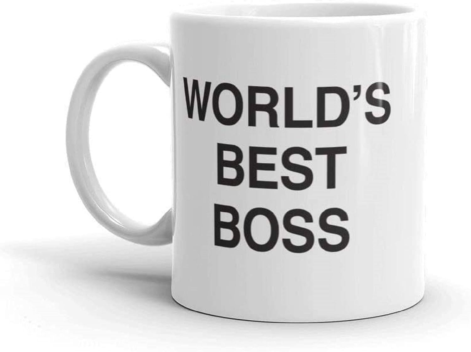 ZYOZIQUE® World's Best Boss Coffee Mug for Boss | The Office Mug 11 oz Ceramic | World's Best Boss Unique Idea for Boss - Unique Idea Cup Gift for Office Bosses (Pack of 1)