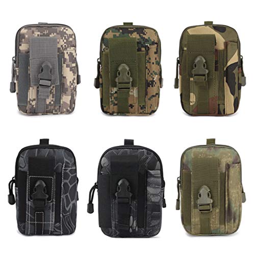 Tongina Pacote de fanny tático militar saco da cintura pacote de utilitário saco pacote de bum à pro