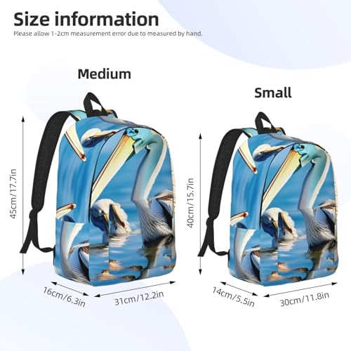 Sac à dos voyage Pelican bleu ciel avec grand compartiment oiseau adulte - 4