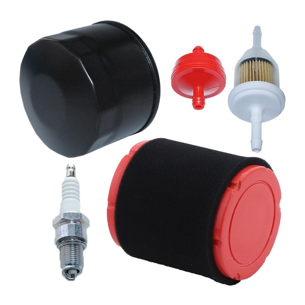 Filtro de Aire 937-05066 y Filtro de Aceite 951-12690, Compatible con Tractor cortacésped 737-05066 de 547 CC XT1-LT42 y XT1-LT46.