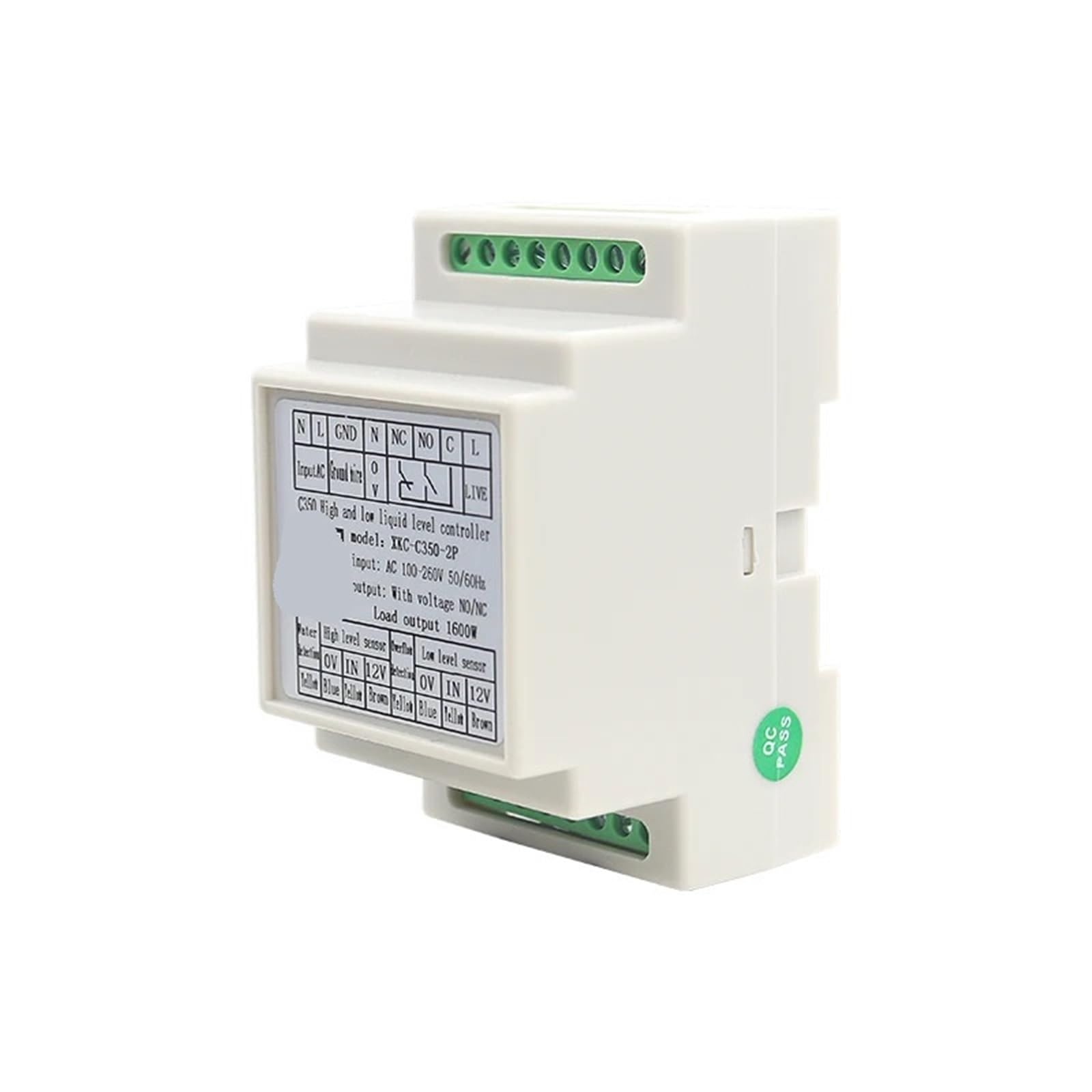 Controlador de nivel de líquido sin contacto con sensor, interruptor de flotador de inducción, bomba de agua, reposición automática de agua(XKC-C350-3P 5m)