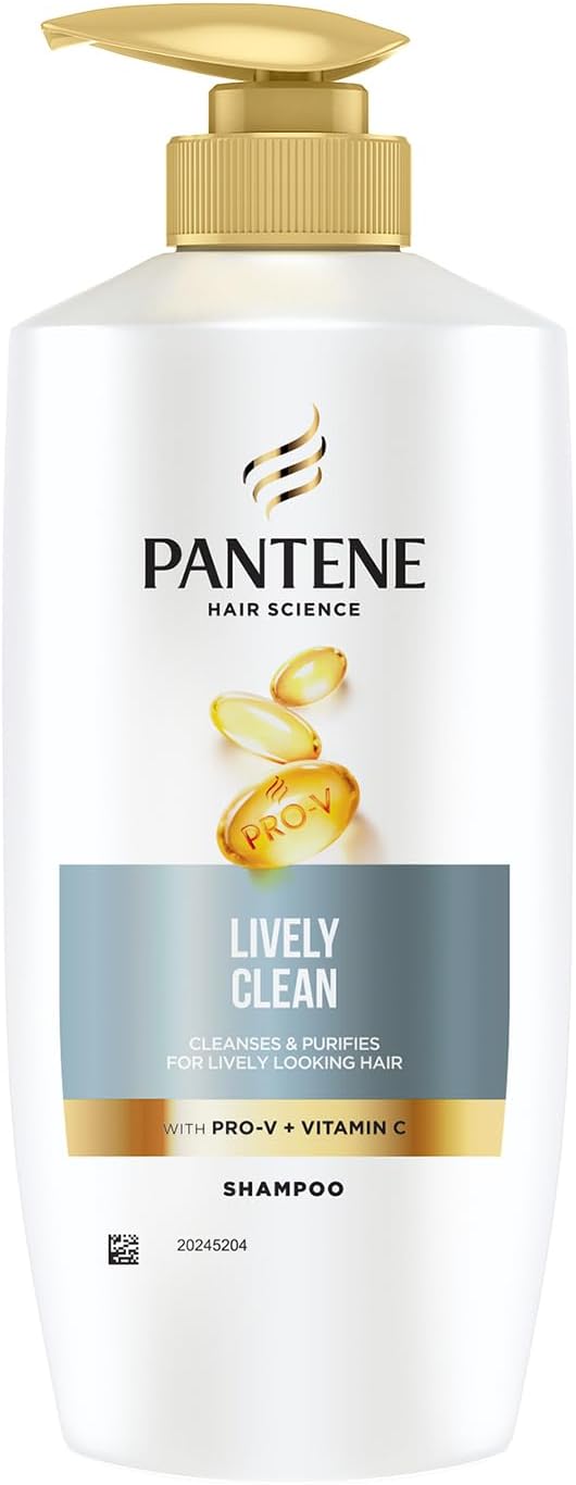 Pantene Advanced Hair Care Solution Lively Clean Shampoo, 650 ml