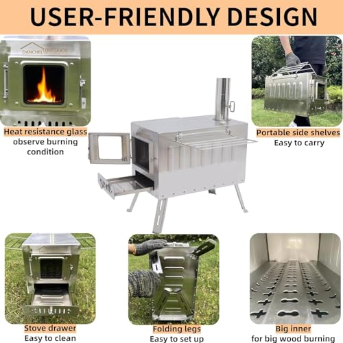 Carpa DANCEL OUTDOOR Yurt Lona 4 Estaciones 6 Personas miniatura 6