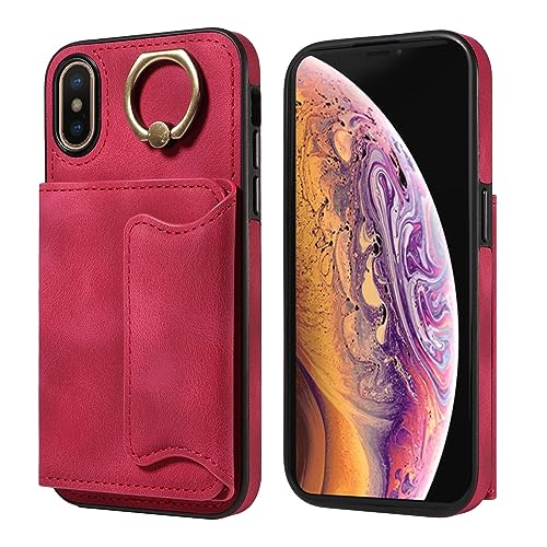 Coque antichoc iPhone X/XS pour éviter les écrans brisés avec son rabat en cuir