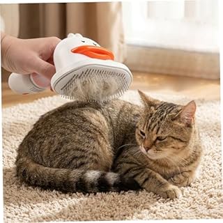 Spazzola per cani, Aspirapolvere per toelettatura 4 in 1 per cani e gatti con autopulizia, Design senza fili, Strumento per toelettatura per a pelo corto medio per muta