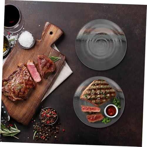 Plato Sushi Estilo Japonés de Porcelana Gris miniatura 4