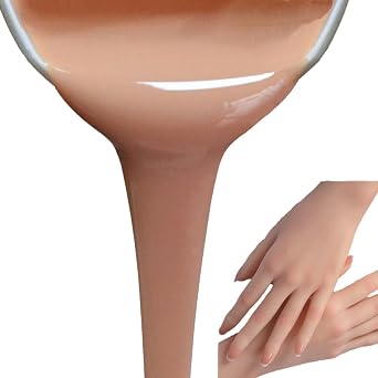 Skin Color Silicone Material for Human Silicone prosthetics and Fingers Silicone raw Material Human Skin