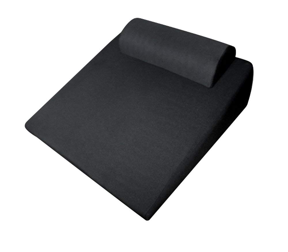 Cuscino a cuneo regolabile, in schiuma ad alta densità, con cuscino cervicale per letto e divano, cuscino ergonomico per apnea da reflusso, cuscino per gambe, cuscino per la schiena, per leggere