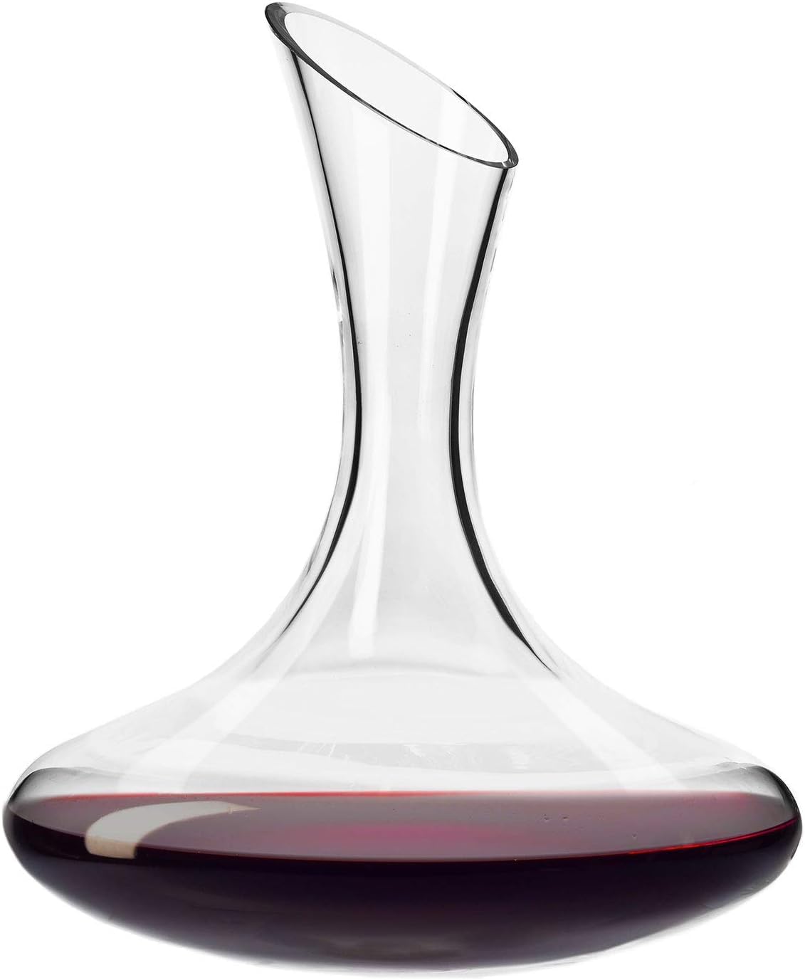 OCEANO Decanter Vino Caraffa per Decantare Areare Vino Rosso Vetro Trasparente Travaso Elegante Moderno Versatore per Serate Feste Idea Regalo Papà (Decanter, 1.78)