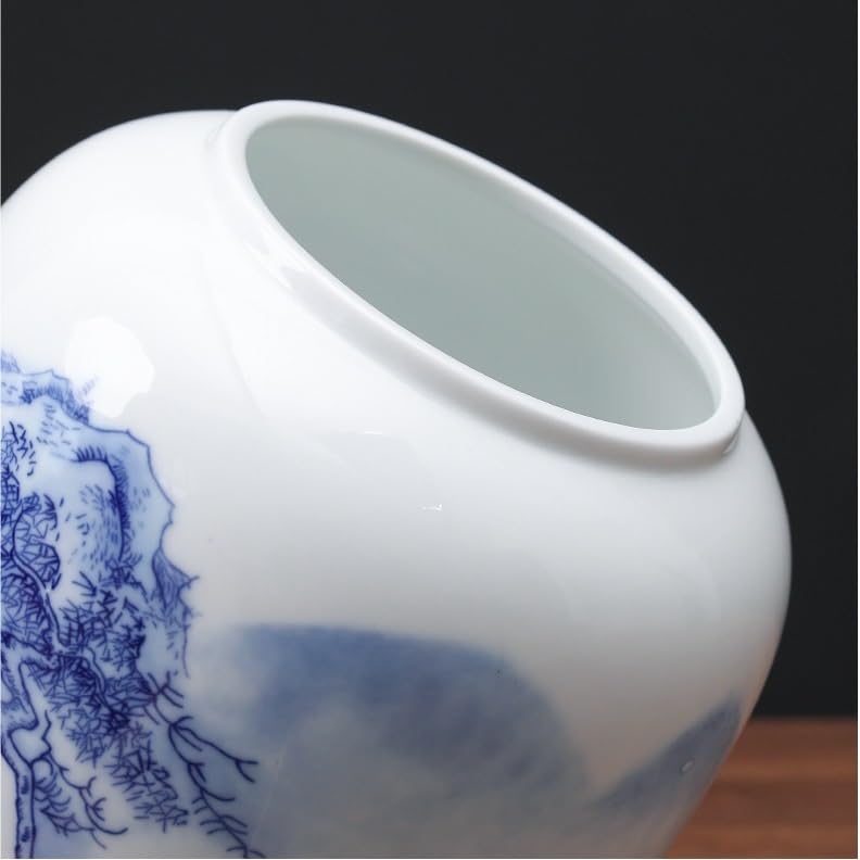 Pojemniki na herbatę do herbaty luźnej, ceramiczne, duże, hermetyczne, do przechowywania w gospodarstwie domowym, puszki na kawę, herbatę, przyprawy i inne ceramiczne, hermetyczne puszki na herbatę,