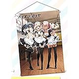 『劇場版 プリズマ☆イリヤ』 B2 タペストリー（イリヤ・美遊・クロエ ［バースデー記念コラボver.］） プリヤ マチアソビカフェ