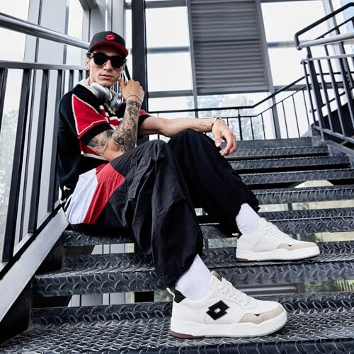 Image of Lotto Men Hoop Star OG Leather Sneakers
