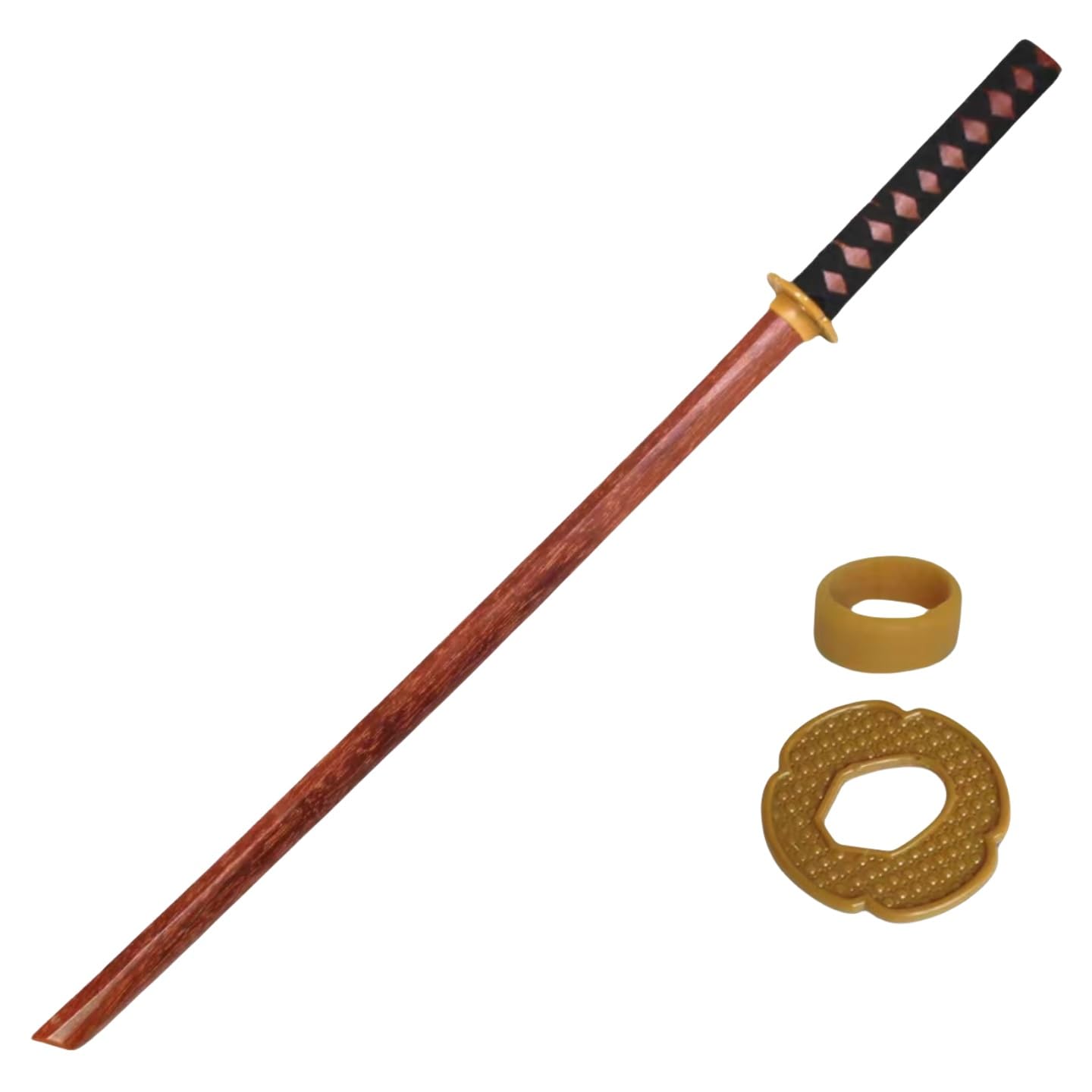 Amazon | Poecuoa 木刀 剣道 練習用 模造刀 赤いアイアンウッド素材