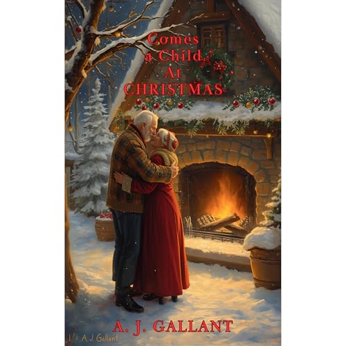 Comes a child at Christmas Audiolibro Por A. J. Gallant arte de portada