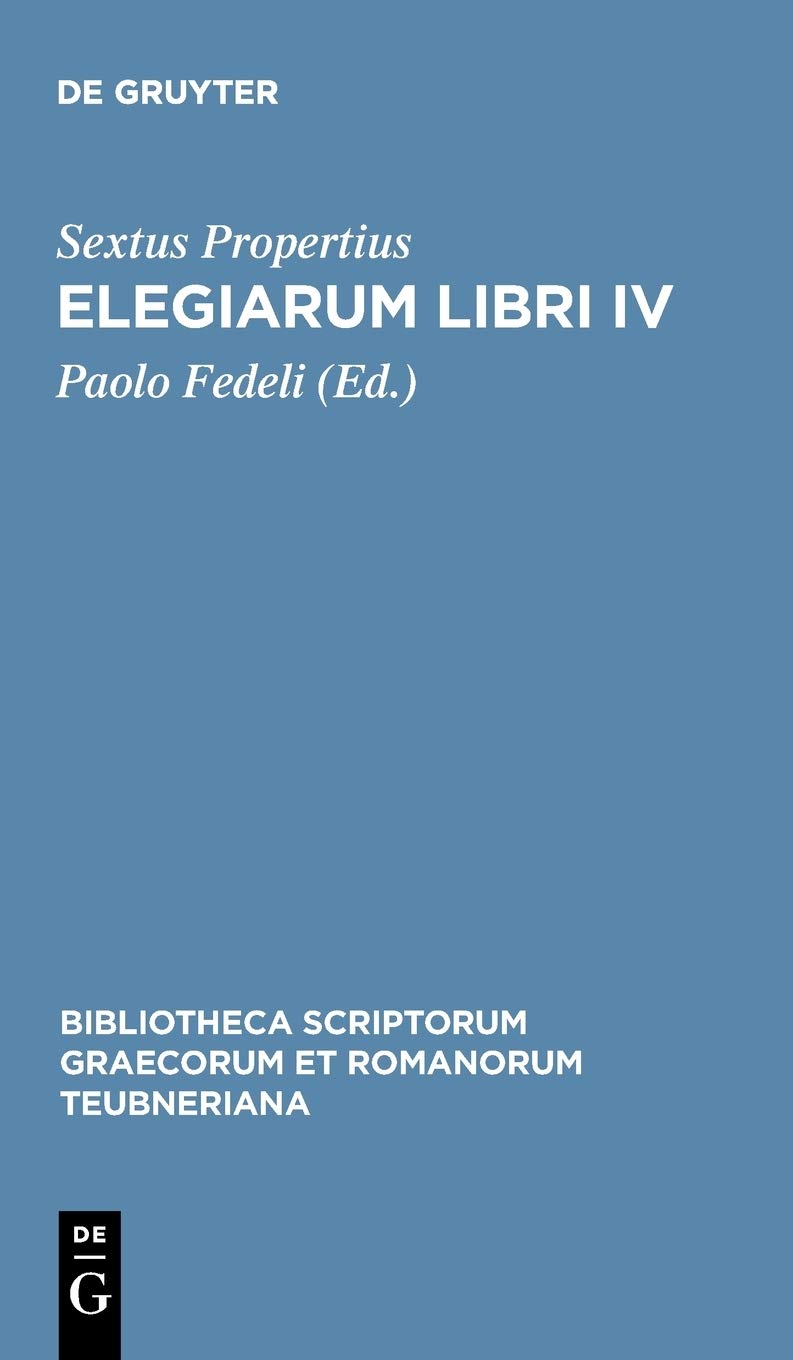 Elegiarum Libri IV