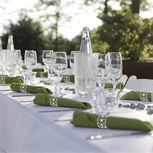 Yayatty Metallo Anelli di Tovagliolo, 16 Pz