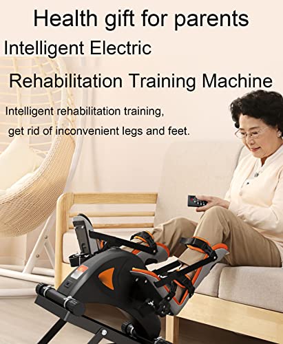 Image of Elderly Rehabilitation Training Treadmill Intelligent LCD Display Home Electric Mini Upper and Lower Limb Fitness Equipment