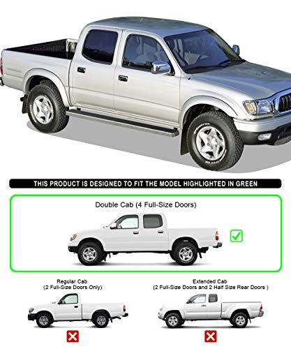 Estribos de Acero Inoxidable para Toyota Tacoma 01-04 miniatura 2