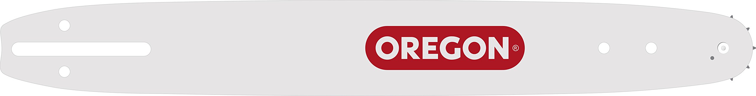 OregonSingle Rivet Guide Bar to fit 14-Inch (35cm) Husqvarna, McCulloch, Ryobi, Bosch, Grizzly, Makita, Einhell, Ryobi, Efco, Mac Allister Chainsaws, A041 Mount