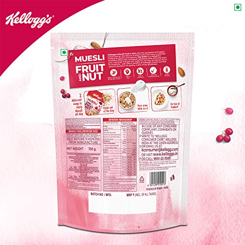 Image of Kellogg's Multigrain Chocos, 1100G /1.05kg | Multigrain Energy, More Chocolatey | No-Maida | + Kellogg's Muesli Fruit Nut & Seeds 750G | 12-In-1 Power Breakfast | India'S No. 1 Muesli |
