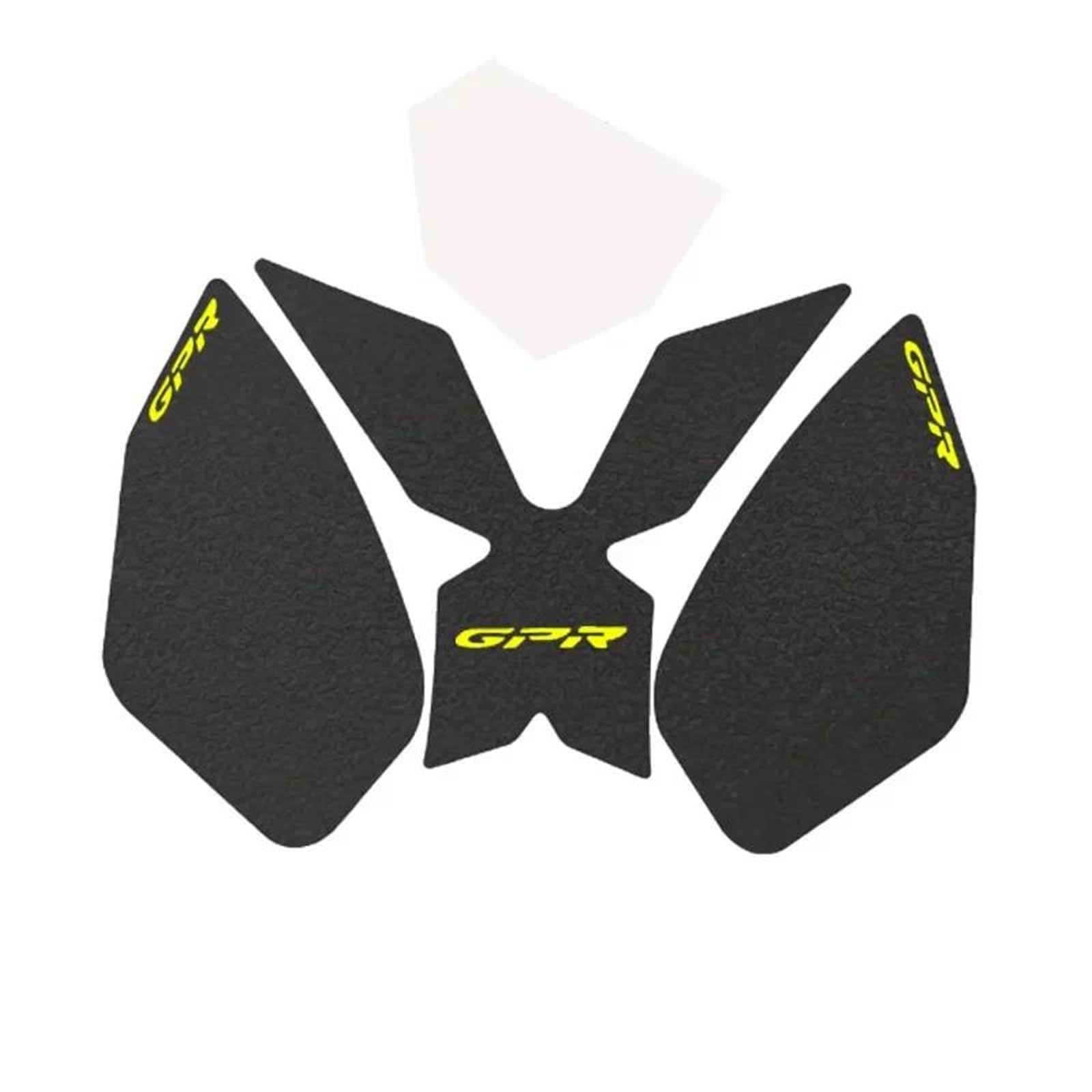 Motorcycle Fuel Tank Protector Sticker Leather Knee Pad Grip Side Decal for Aprilia GPR125 GPR150 GPR 125 150(Style 3)