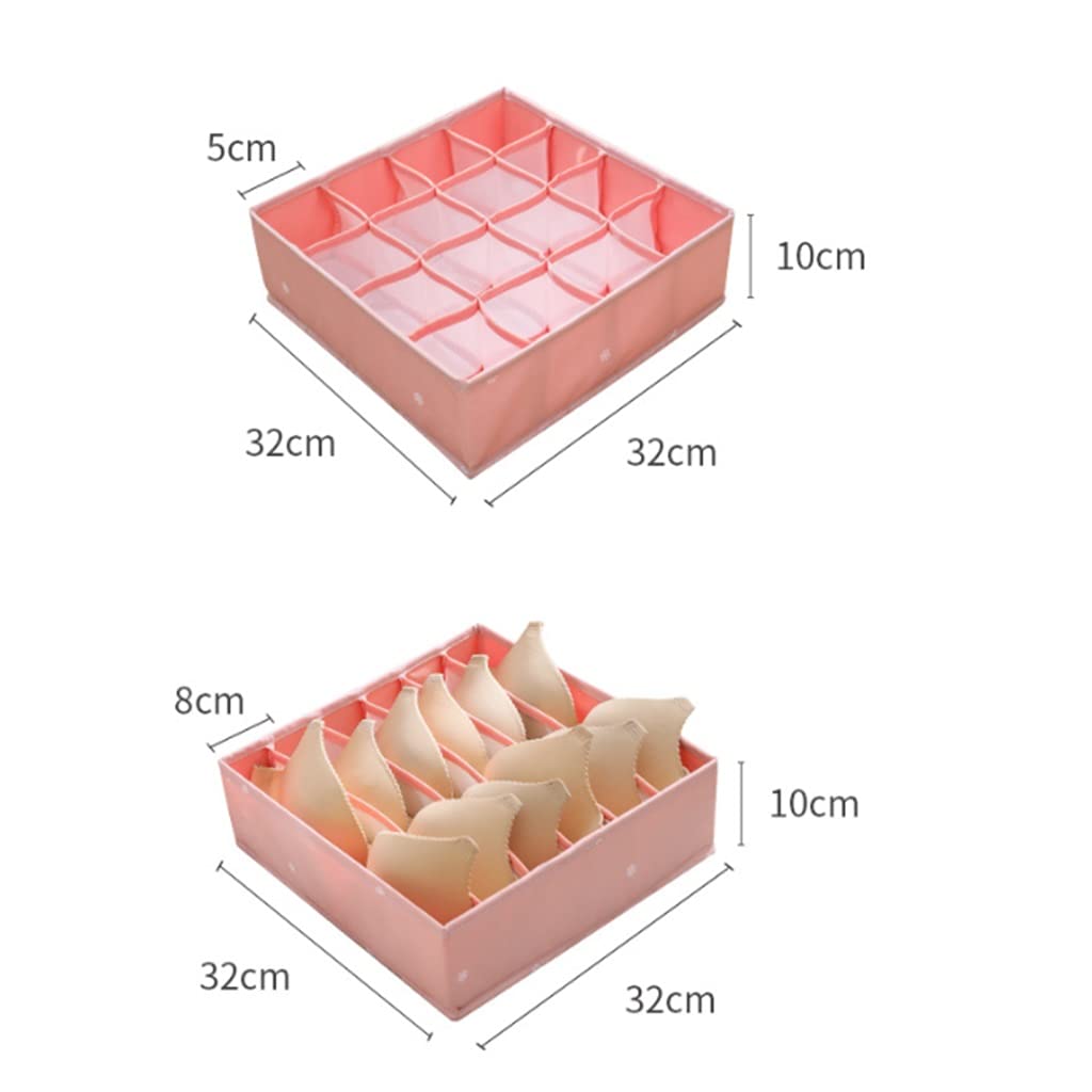 Organizador de cajones para Ropa Interior, Caja de Almacenamiento de Calcetines, Sujetadores, Armario de Ropa