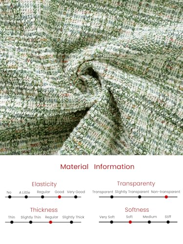 Image of Hobemty Women's Sleeveless Tweed Dress Boat Neck Work Office Sheath Dresses