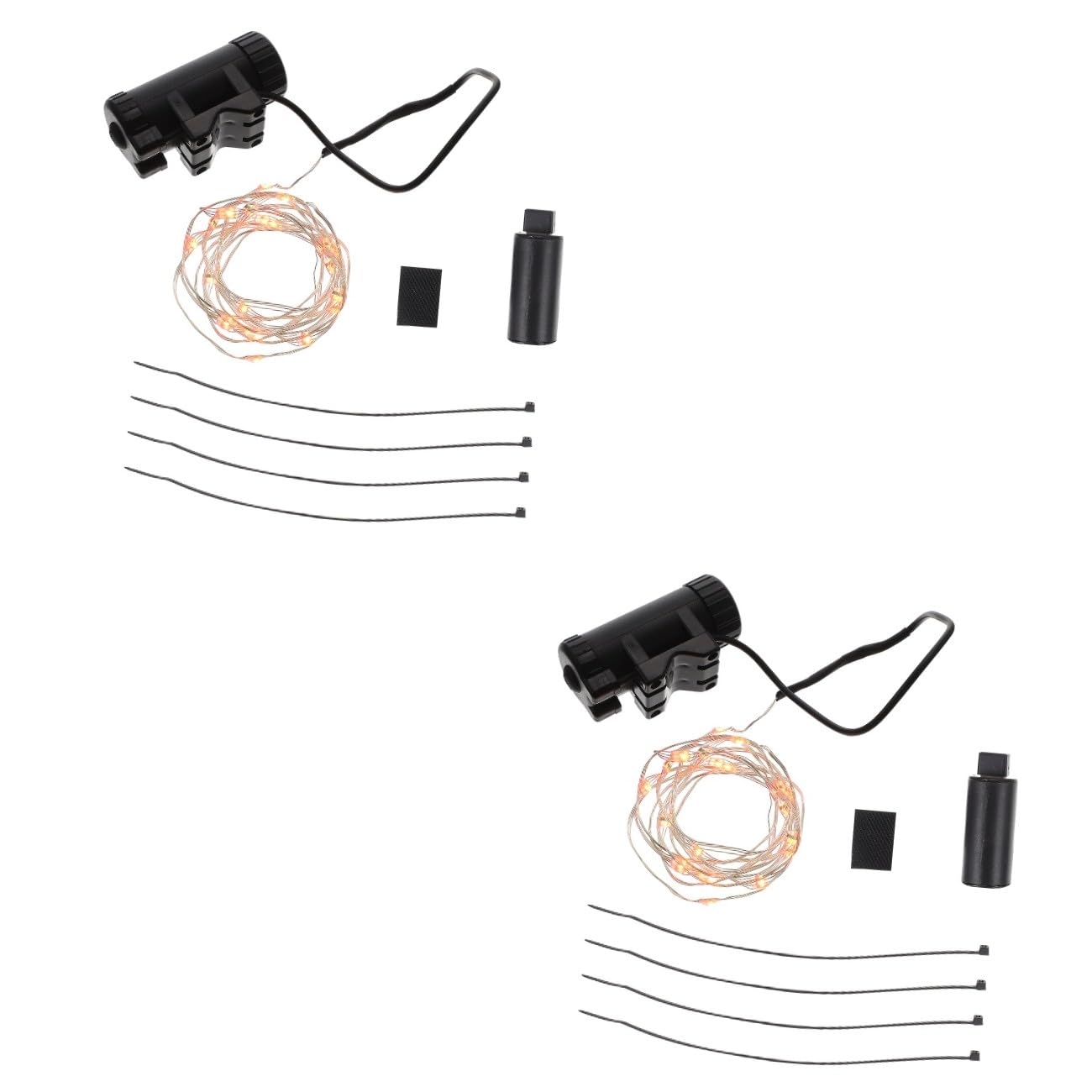 2ensembles Lumière De Roue LED Rechargeable pour Vélo Accessoire De Sécurité Étanche avec Design Pratique pour Cyclistes