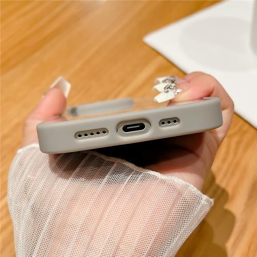 Coque transparente iPhone antichoc et aimantée candy bleu