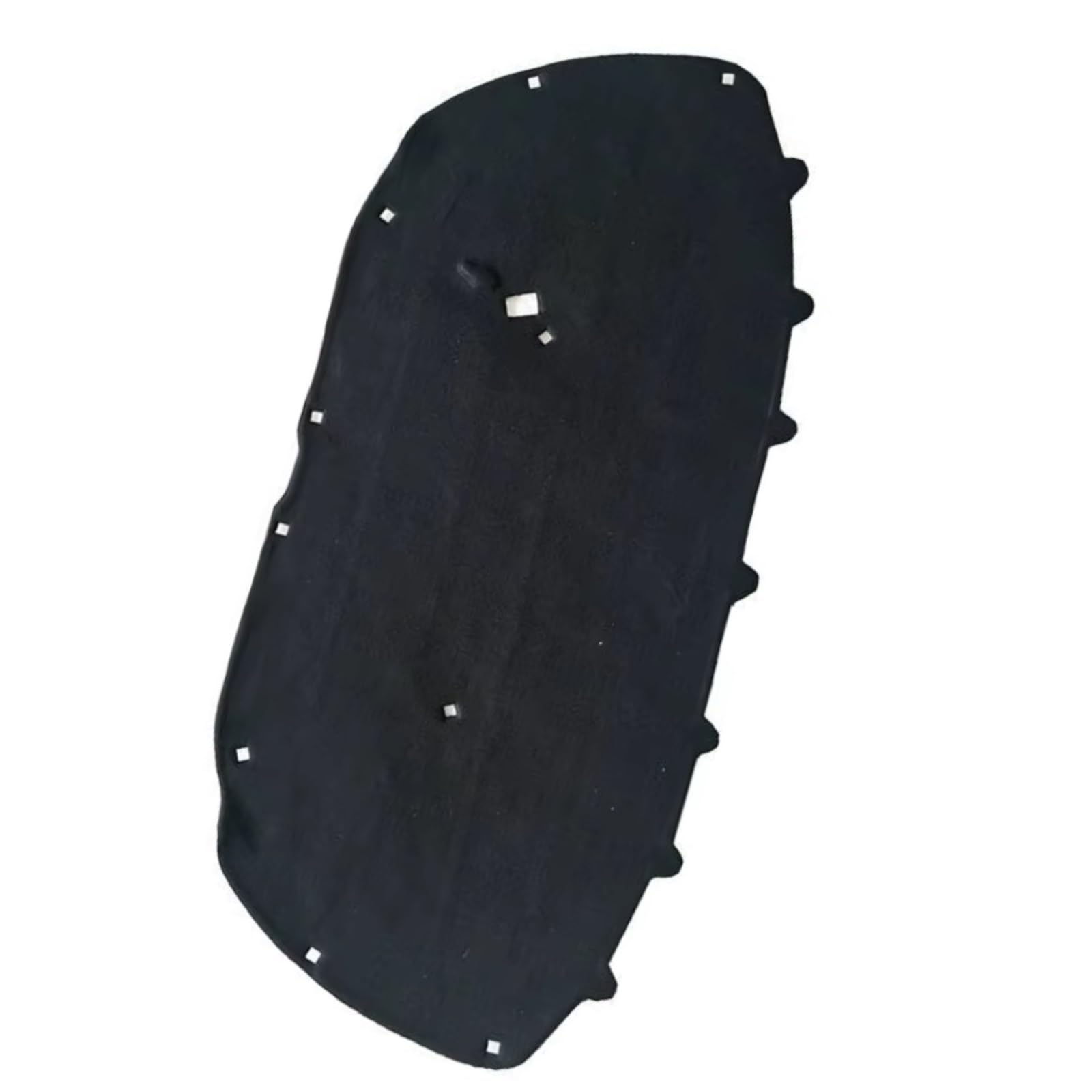 Sywhrev Black Car Bonnet Insulation Pad Front Hood Engine Sound Insulation Pad Cotton Soundproof Cover Thermal Heat Insulation Pad Mat Compatible With Vw For Polo 2011-2019