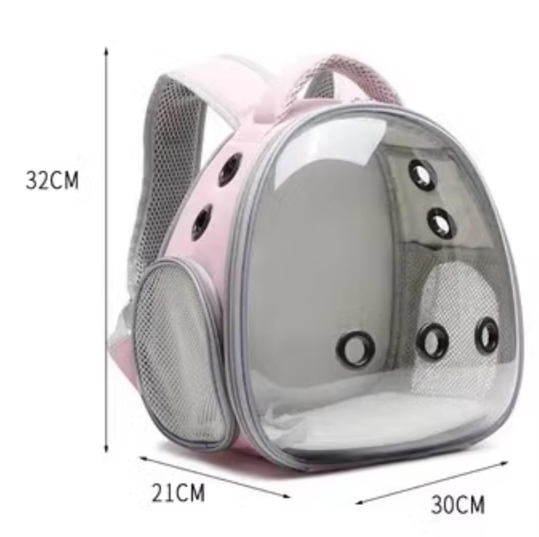 Mochila Mascotas Mochila Portátil De Viaje para Animales Pequeños, Bolsa para Mascotas Hámster, Portador Conejillo Indias, para Pájaros Animal(B)