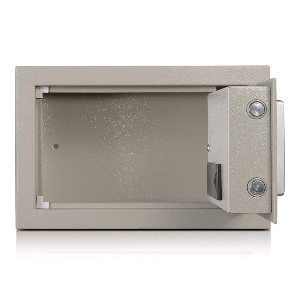 Casseforti Cassaforte Elettronica Digitale in Acciaio con Tastiera Costruzione Solida per Home Office Hotel Gioielli Cassaforte per Armadietto per Contanti/Sier/20X31X20Cm