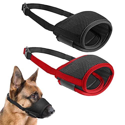 Osuter Museruola per Cane,2PCS Museruola