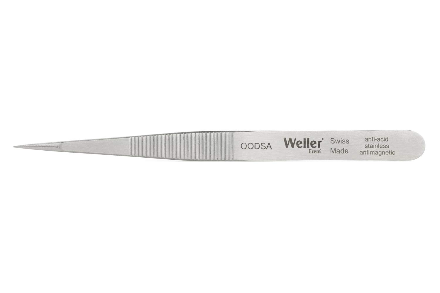 Weller Erem OODSA Pinzas de Precisión con Extremos Puntiagudos. Alta Resistencia. Ideal para Aplicaciones Estándar